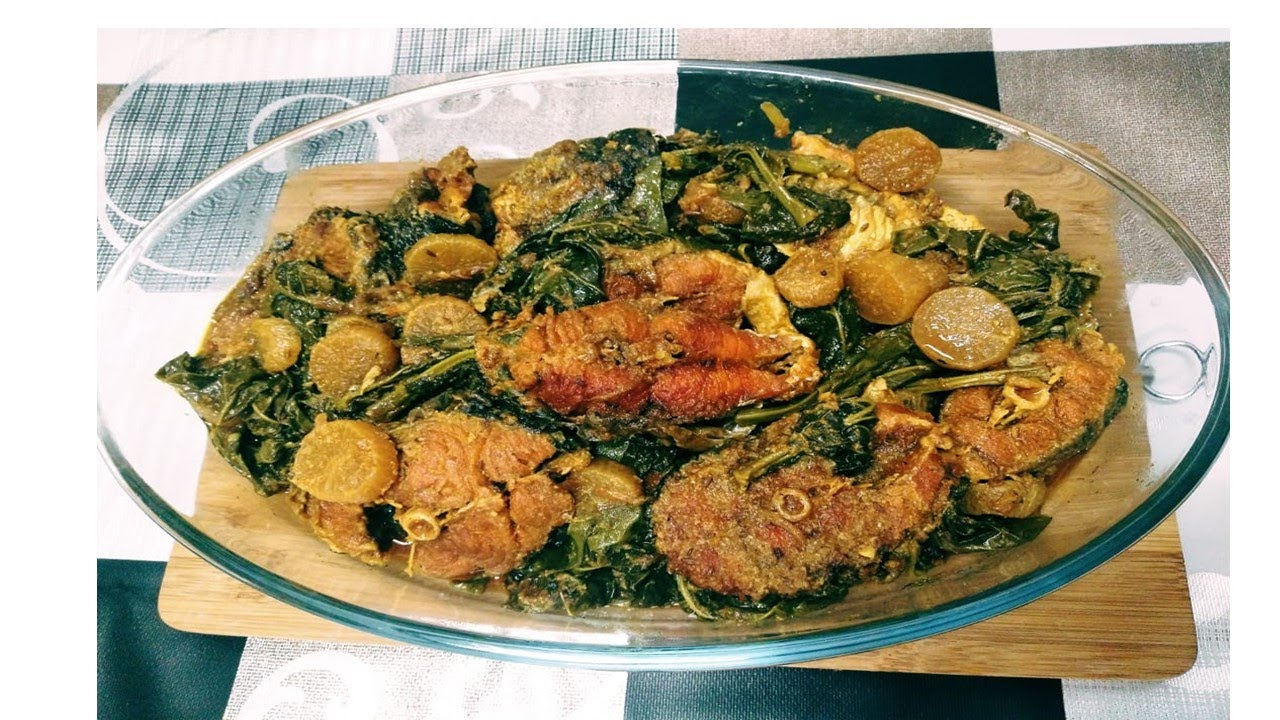 Kashmiri Haakh Muj Gaad Recipe | Fish Curry with vegetables | Muj Gaad | Authentic Recipe