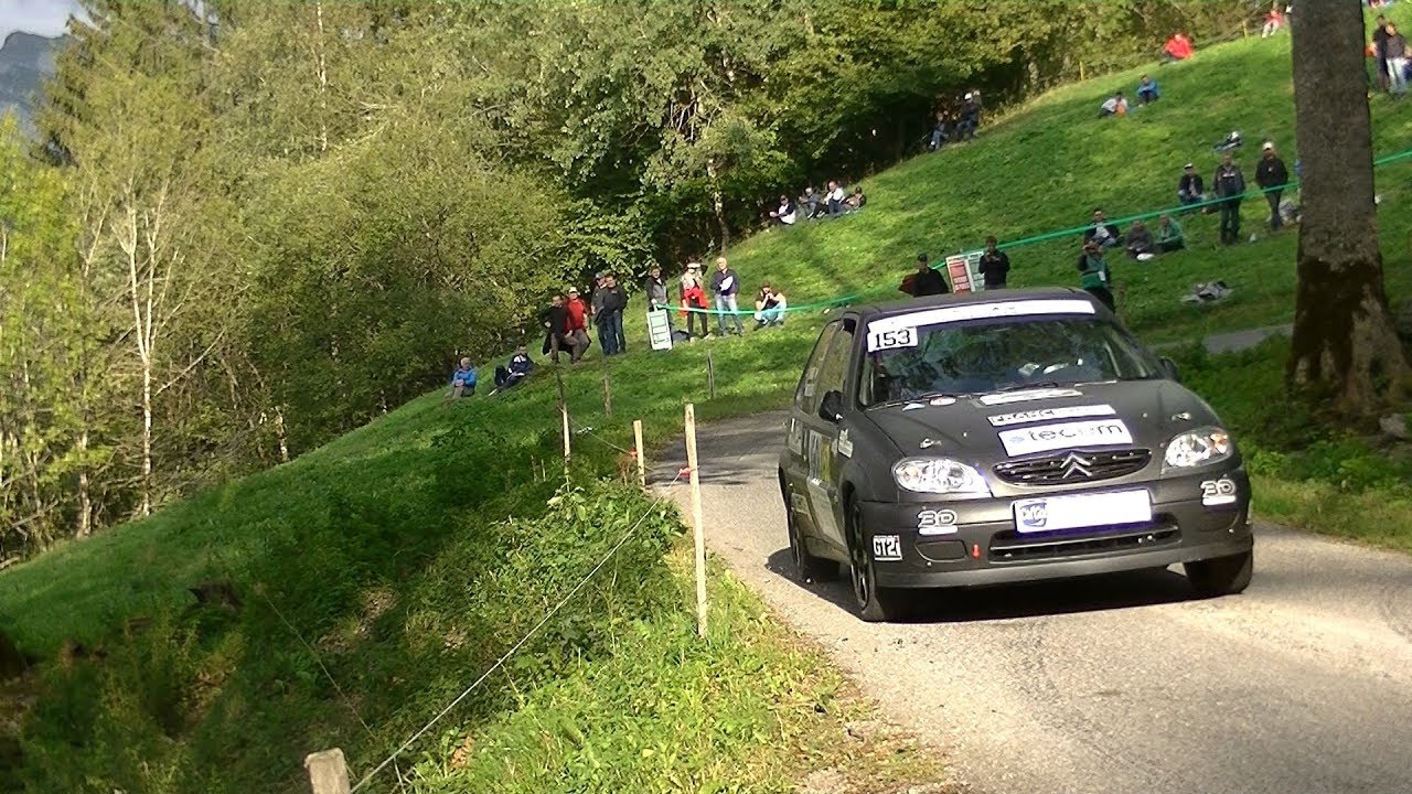 Rallye du Mont Blanc 2019 - Citroën Saxo VTS N°153 - André MICHELIS et Jérôme BARD