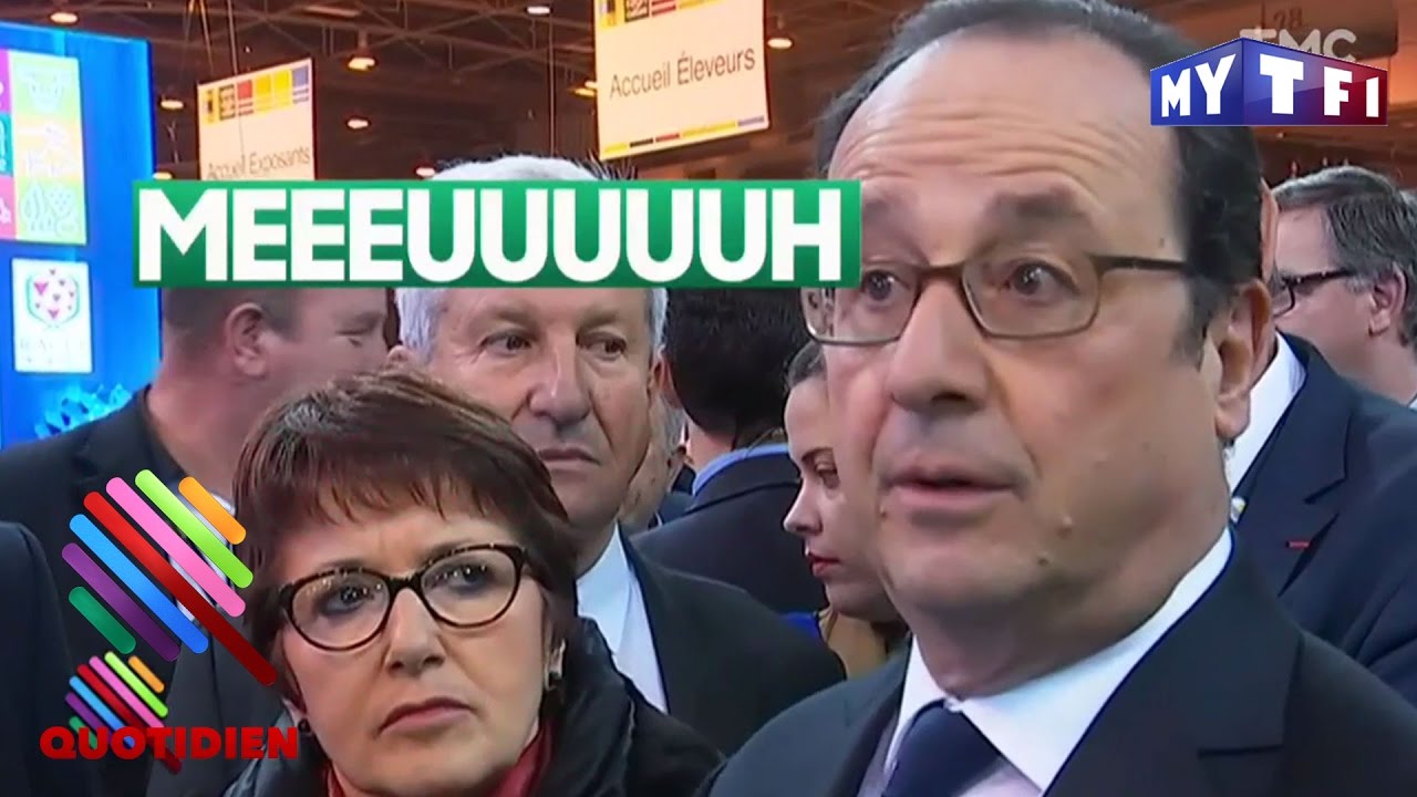 Le marathon de François Hollande au salon de l'agriculture 2017 - Quotidien du 27 Février