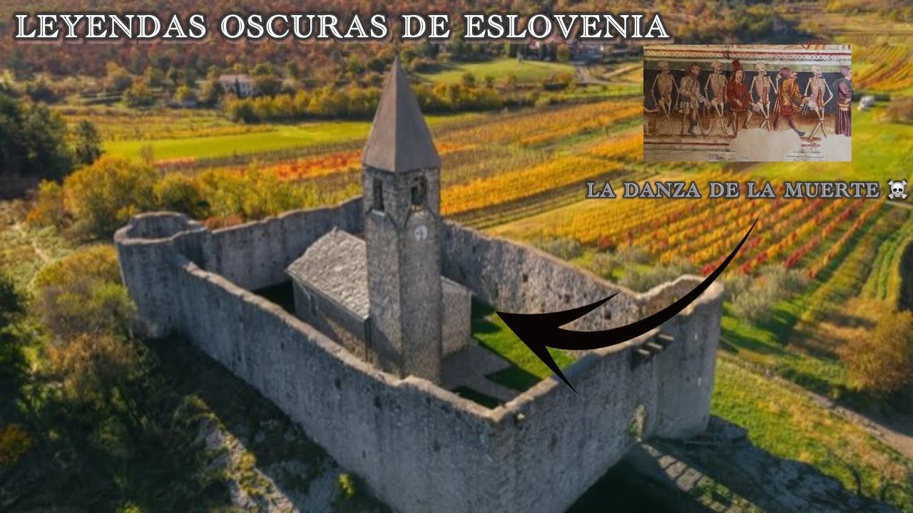 Me CUELO en una Iglesia Medieval Amurallada con Las Mejores Pinturas del país | Eslovenia 🇸🇮