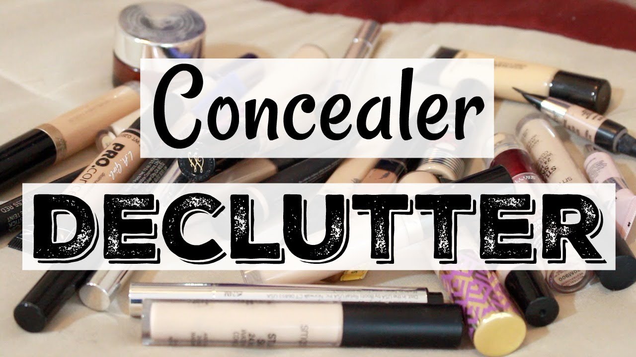 Makeup Declutter/Collection | Concealers | Katie Marie