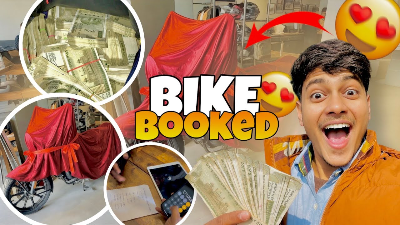 Finally NEW BIKE Booked😱🔥|| Finally NEW Bike book kardi || Alikhanvlogs #dreambike 
