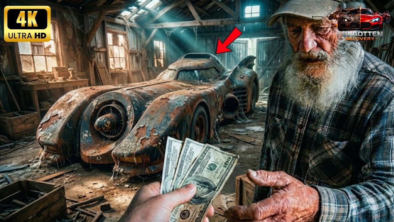 I Saved a Rotting 1989 Batmobile for $300 (Heartbreaking Condition)