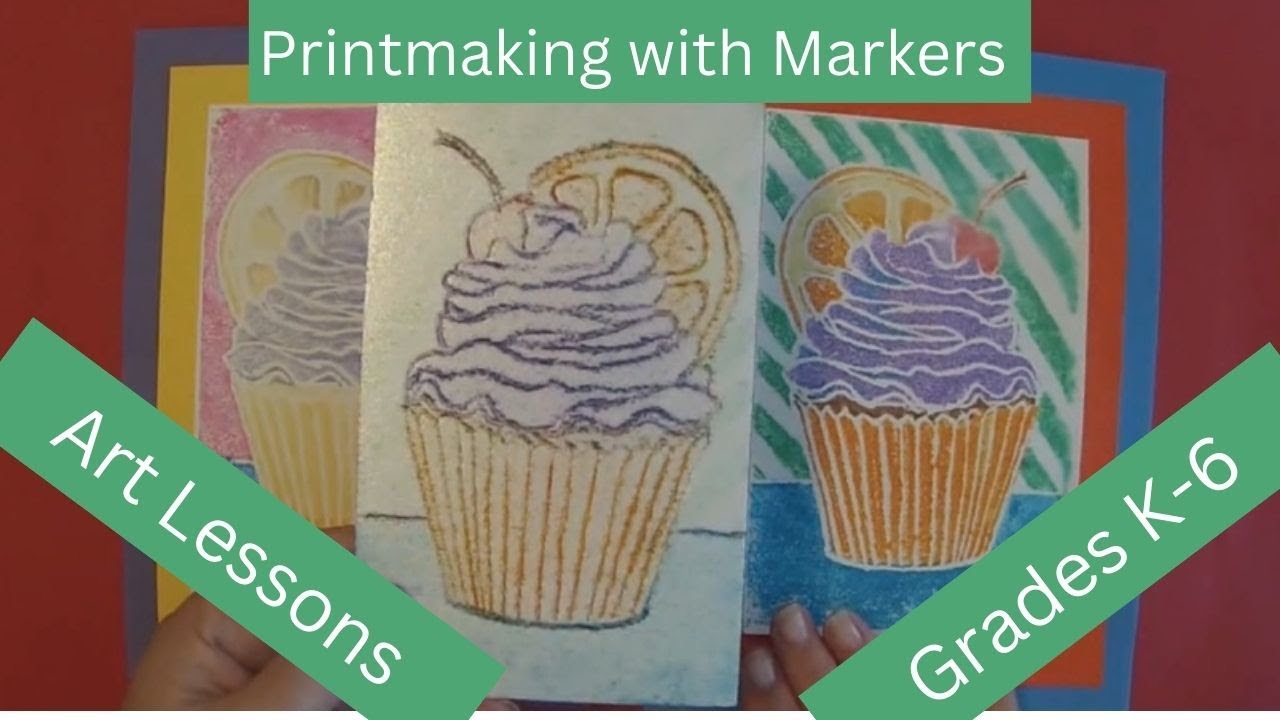 Kids Art Lesson - Printmaking