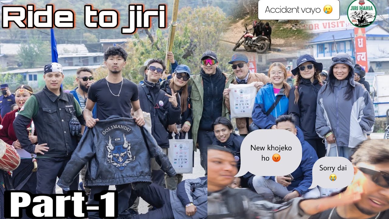 REPRESENTING GOLIMANDU❤️ | JIRI MANIA EVENT | RIDE TO JIRI | PART 1