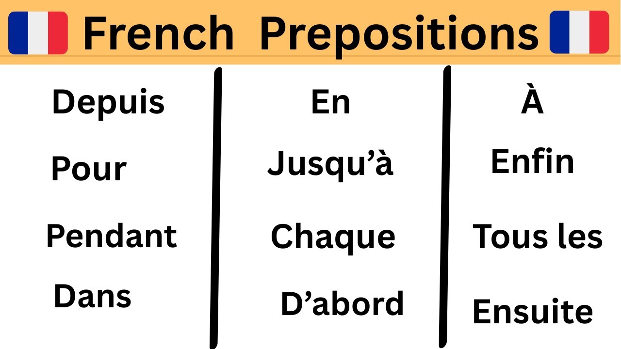 ❌ Stop Confusing DEPUIS, POUR & PENDANT | Learn French Fast