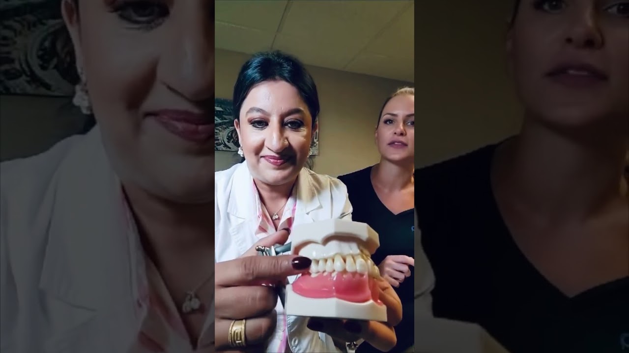 What does bone loss around teeth look like?