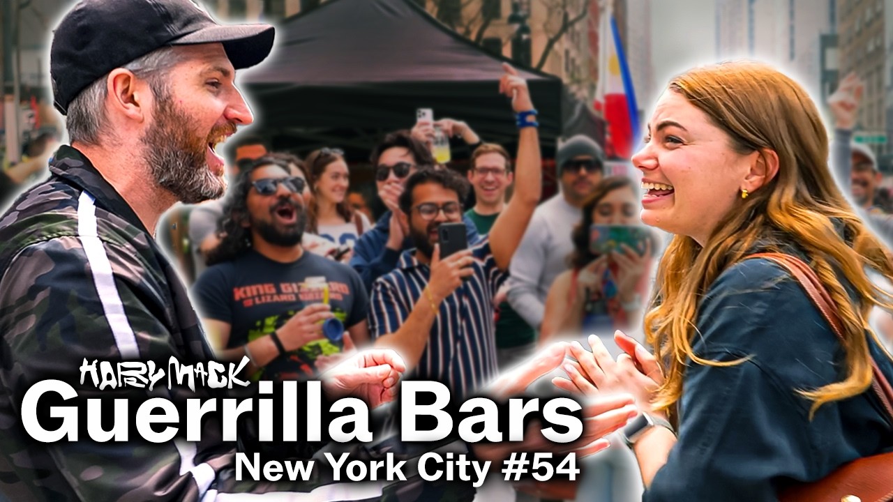 A Reverse Roast | Harry Mack Guerrilla Bars 54 New York City