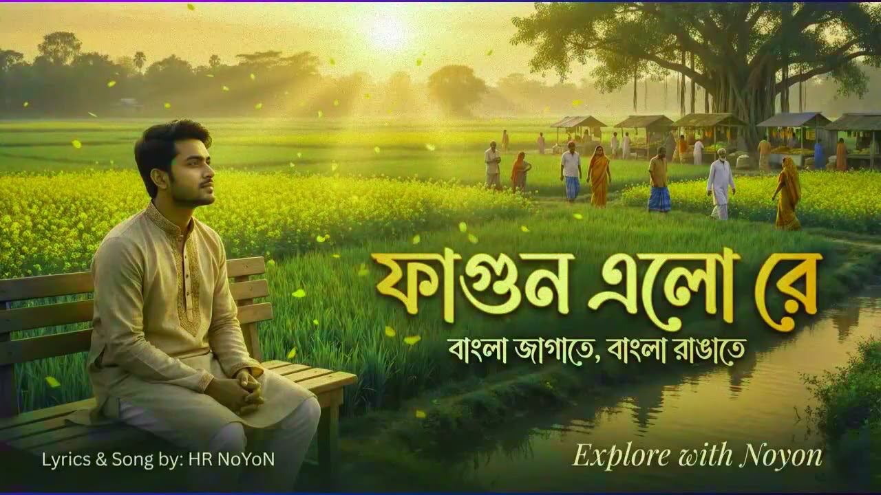 ফাগুন এলো রে 🌼 | বসন্তের নতুন বাংলা গান 2026 | Bengali Spring Song | Lyrics & Song by HR NoYoN