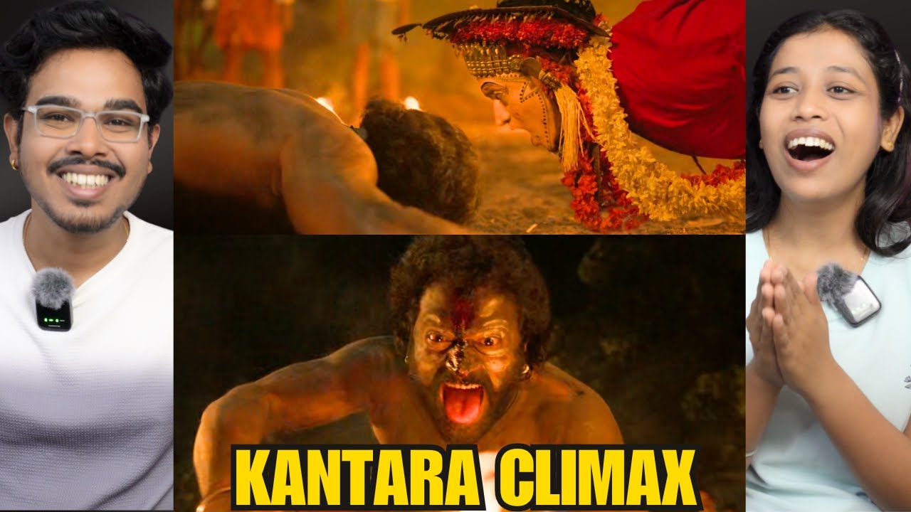 KANTARA CLIMAX SCENE REACTION | Rishab Shetty | Sapthami G | Vijay Kiragandur