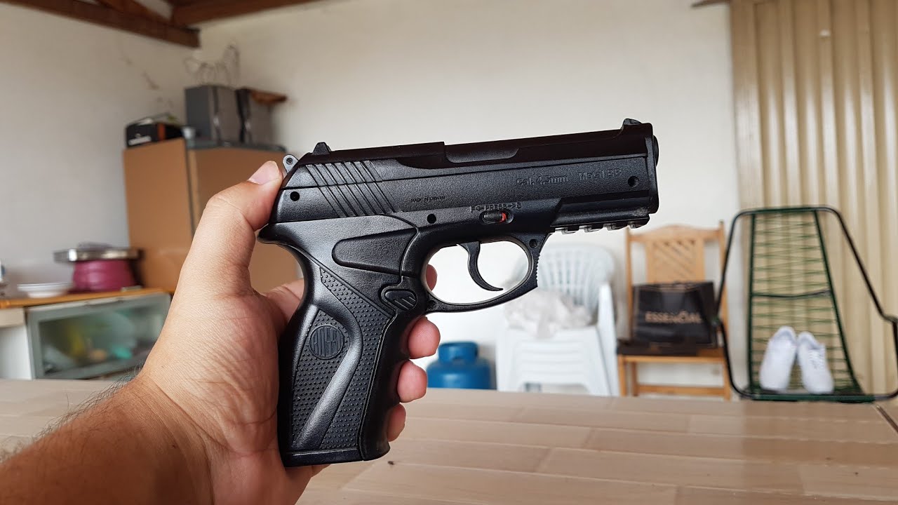 AIRGUN ROSSI C11 PARA DEFESA PESSOAL ? CONFIRA