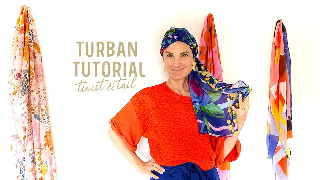 A quick and easy headscarf tutorial for cancer patients with Emily Somers | Bravery Co.