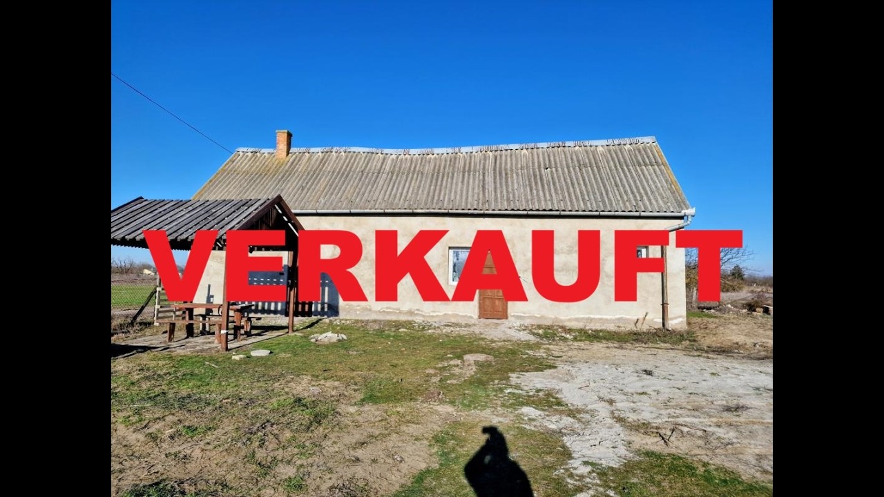 10 Million Huf ca. 26 000 Eur - Renovierungsbedürftiges Haus mit 1,6 Hektar Land - ID-1588