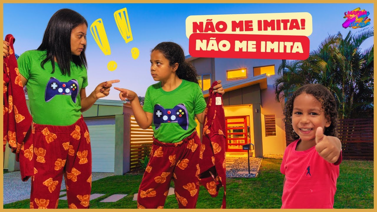 🤣 RESOLVI TROLAR MINHA MÃE IMITANDO ELA - HahaHa