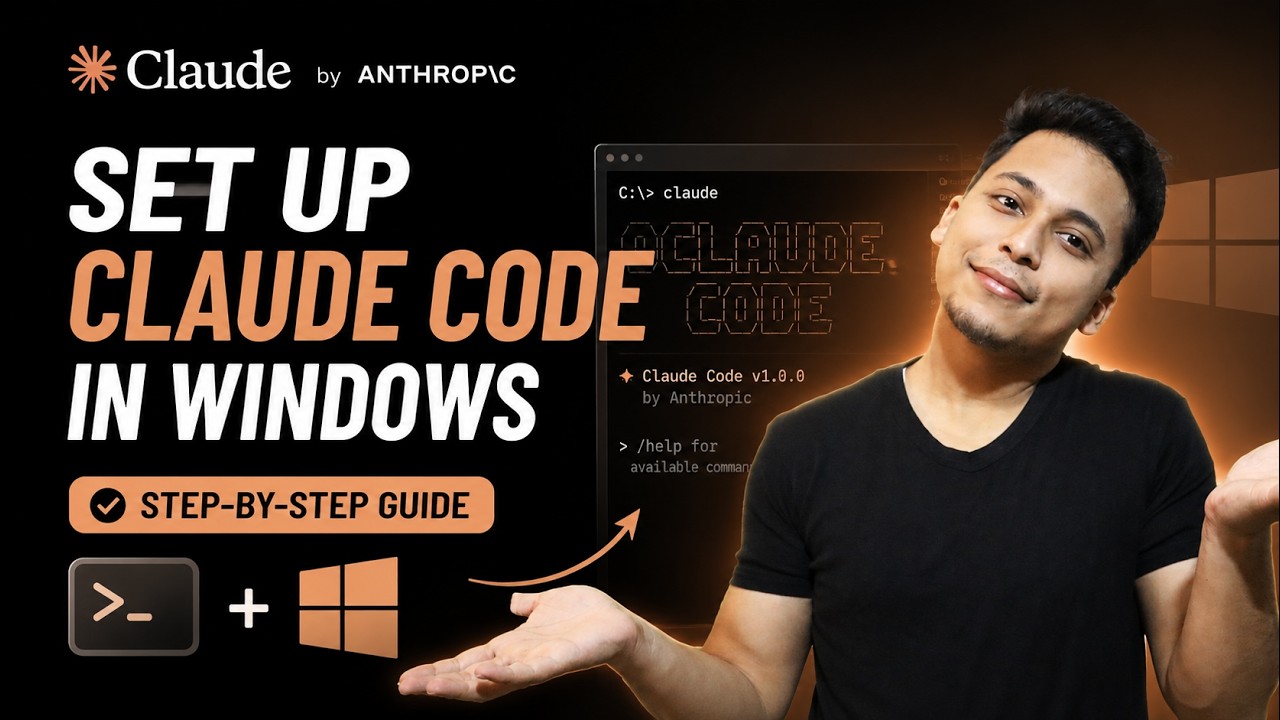 Как установить терминал Claude Code в Windows | Простой туториал