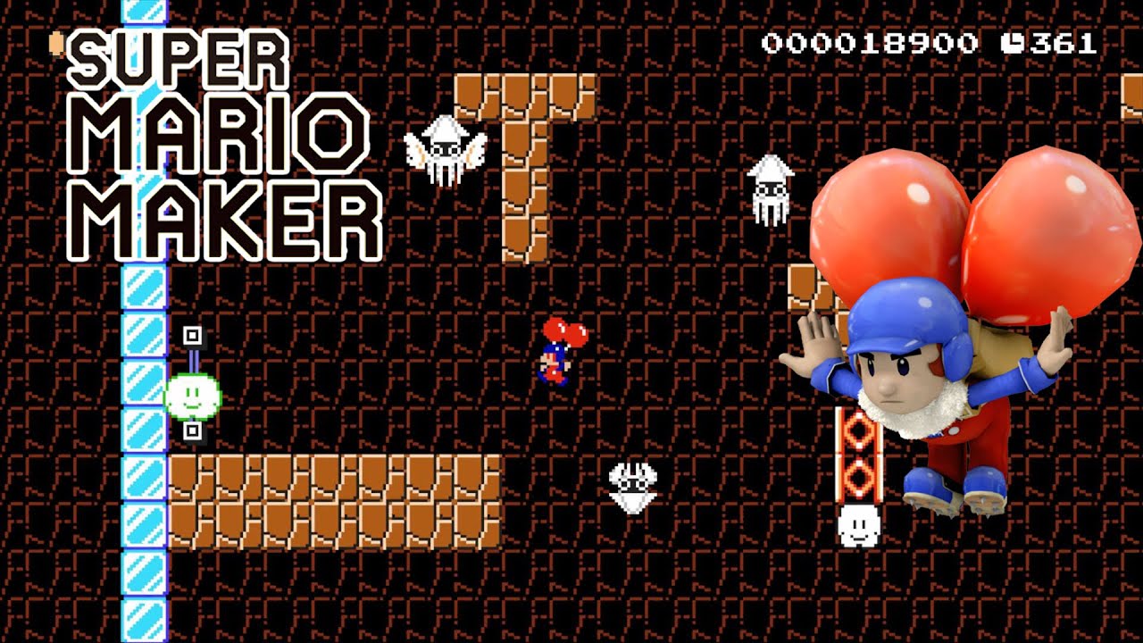 Super Mario Maker - Balloon Fight