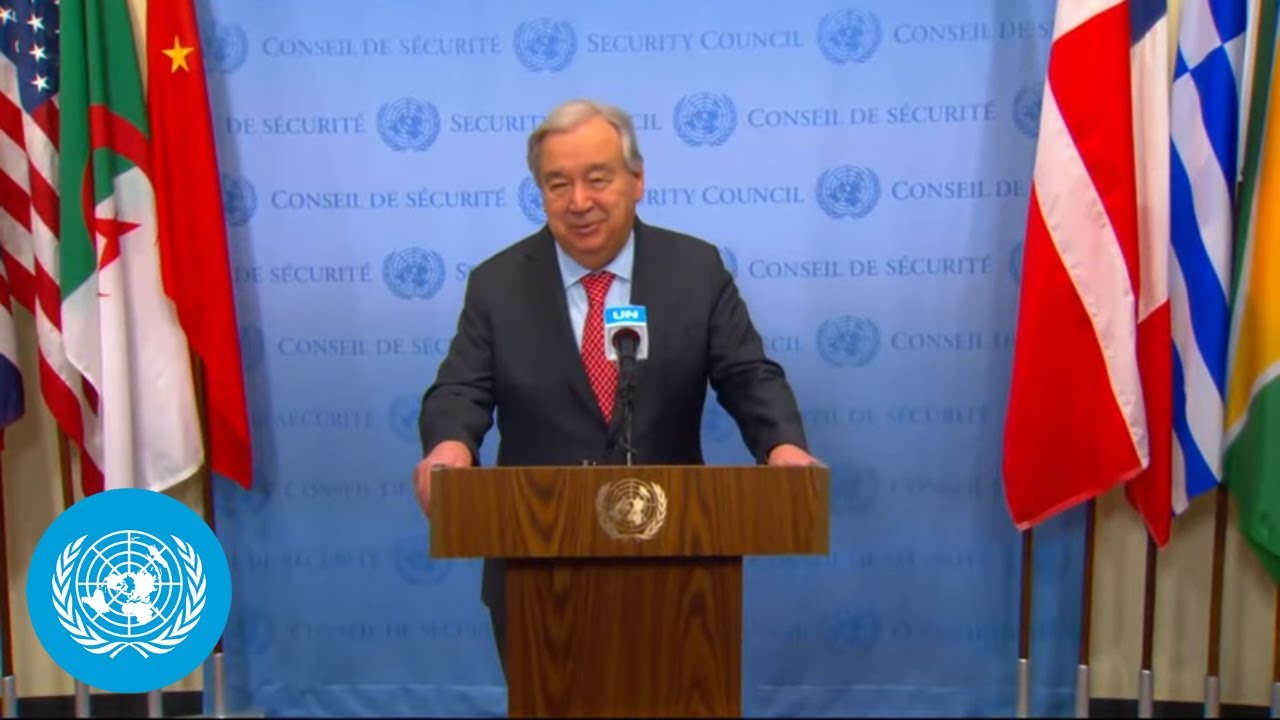 UN80 Initiative: UN Efficiency and Structural Reforms - UN Chief's Media Stakeout | United Nations