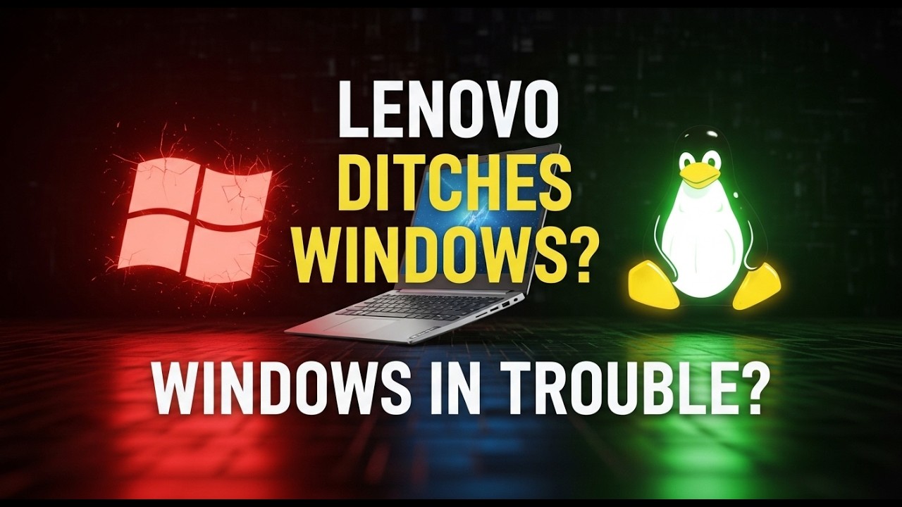 Why Lenovo Is Expanding Linux — Microsoft Should Be Watching