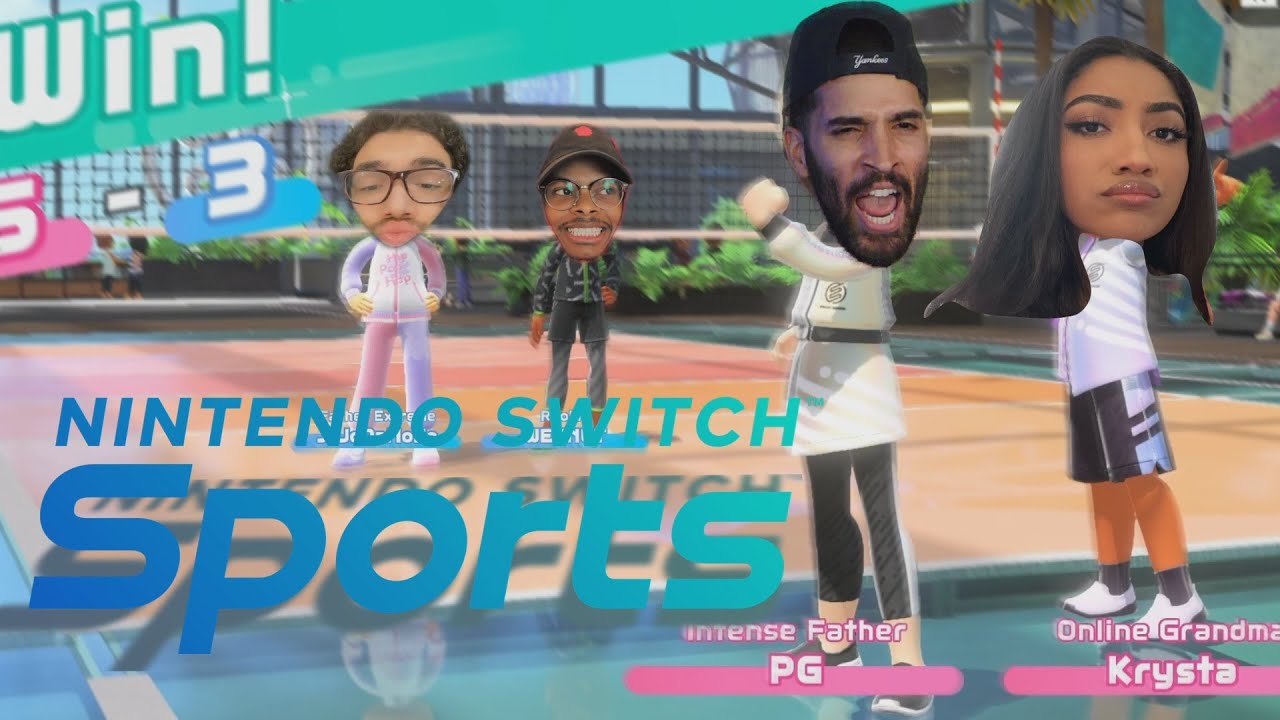 The most INTENSE toxic Volleyball match ft SomeBros | Nintendo Switch Sports