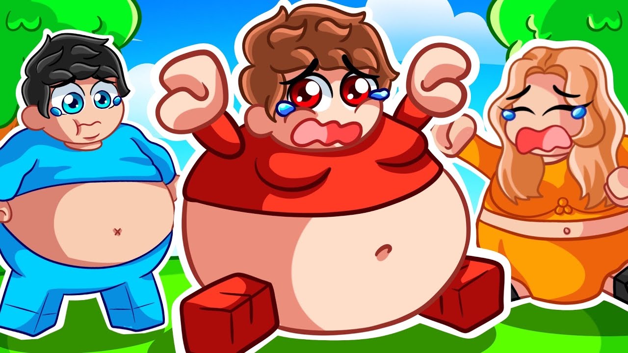 24 Días para ADELGAZAR +1000KG en Roblox!