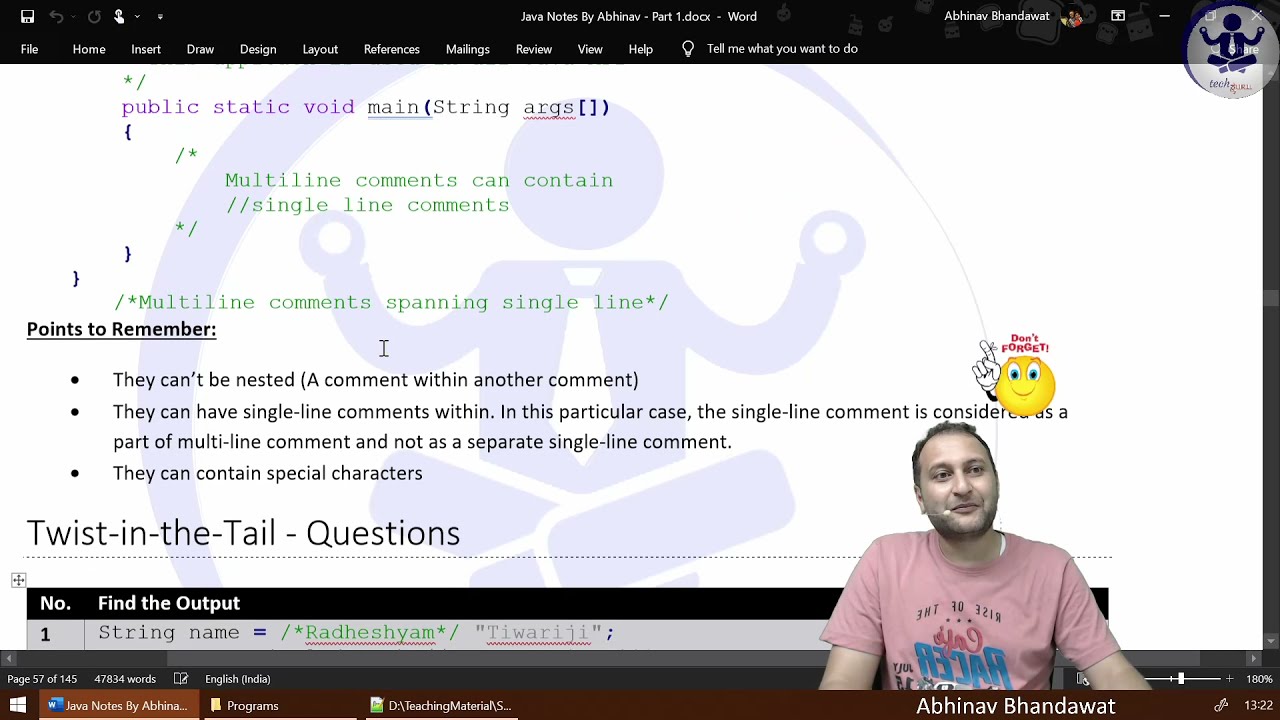 JNP1C6P2 Documentation Comments, Java Packages and Package Statement Rules, Library API Source Code