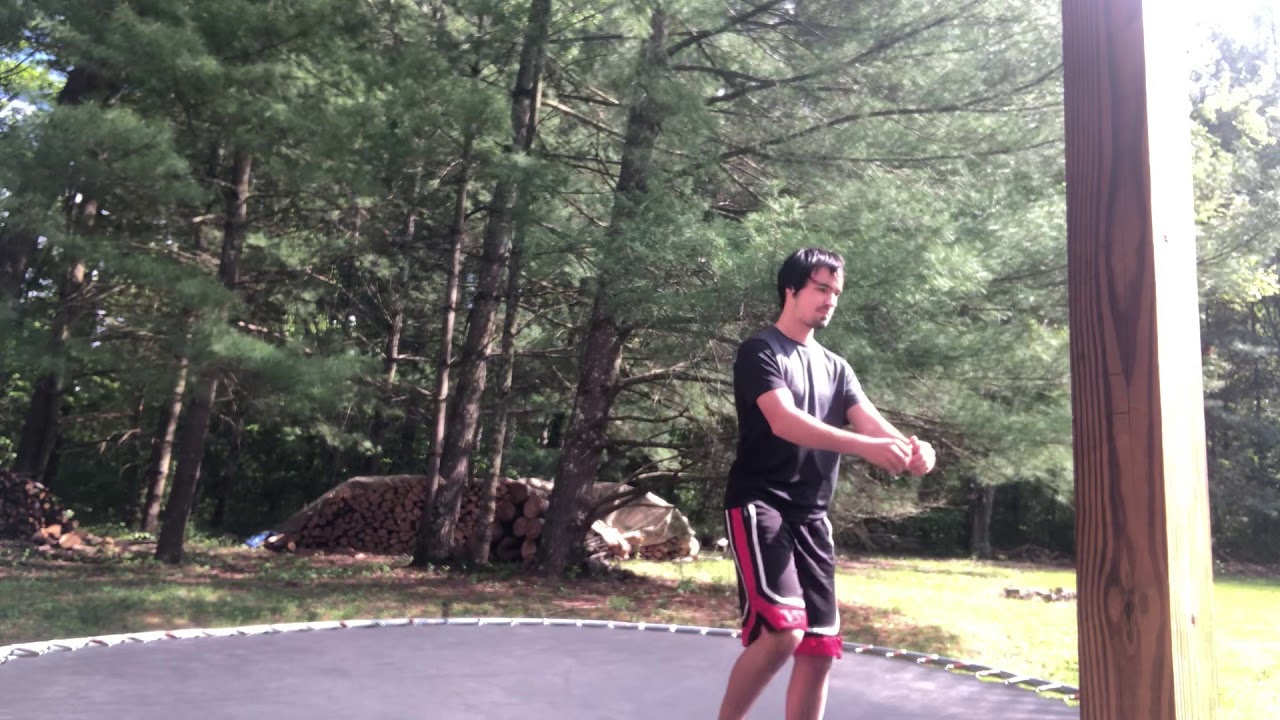 My Trampoline mat rips while practicing a backflip