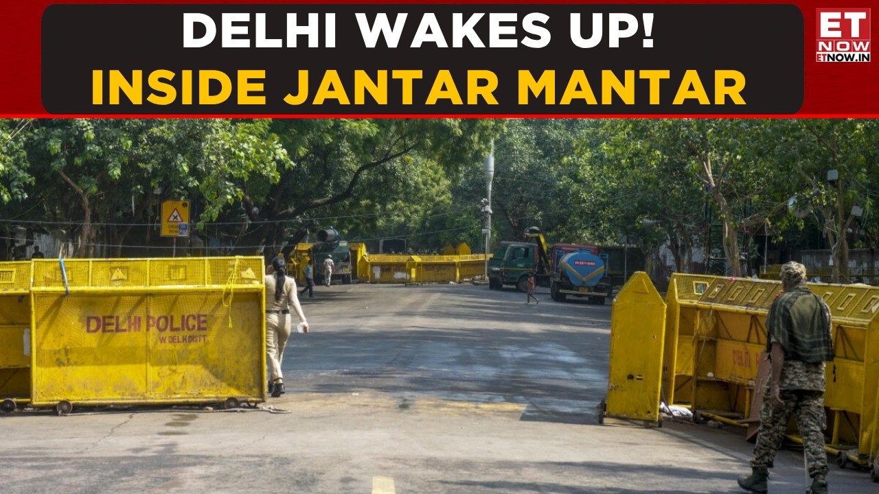 Delhi Wakes Up At Jantar Mantar: Calm Before The Political Storm? | Breaking News | ET Now