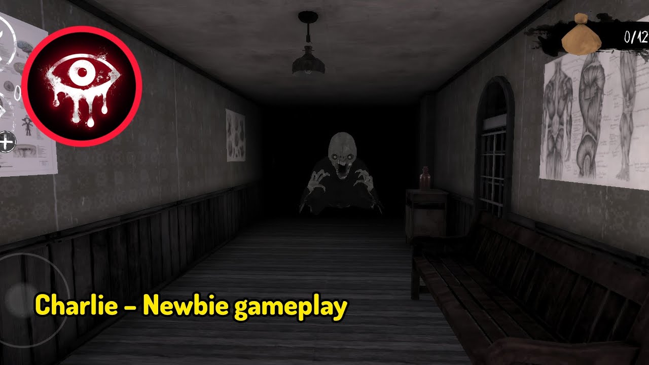 Charlie Chase in Eyes The Horror Game 👀 | Newbie Mode Scary Gameplay