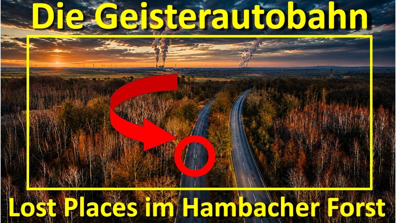 Lost Places: Ihr werdet nicht glauben, was man hier entdeckt! (Geisterautobahn A4 & Hambacher Forst)