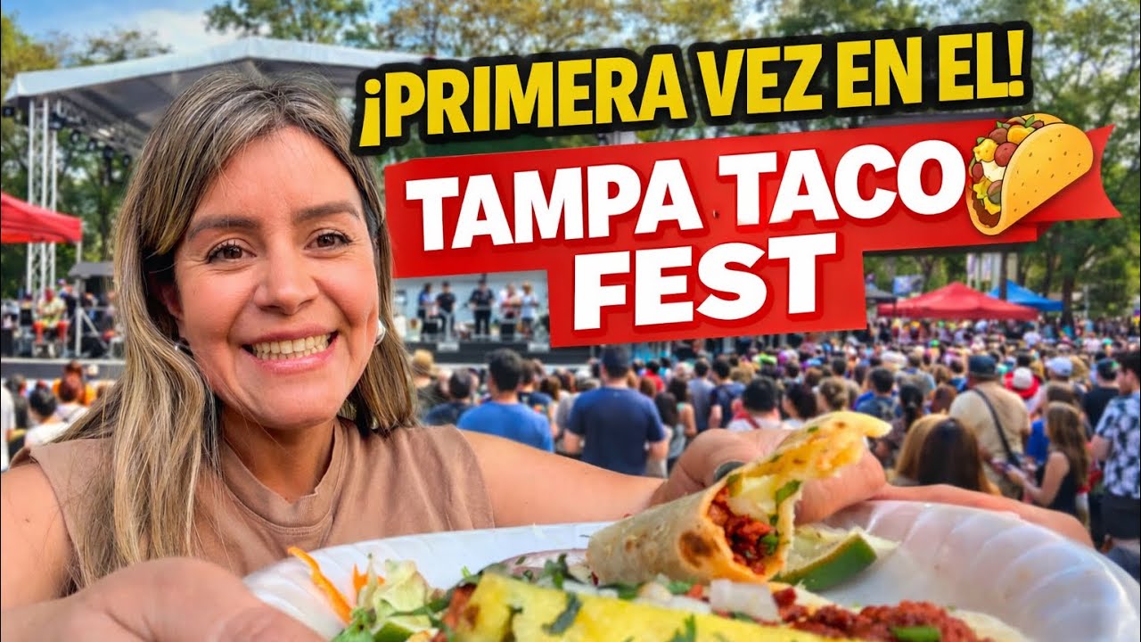 TAMPA TACO FEST 2026 MI PRIMERA VEZ EN ESTE FESTIVAL 🇲🇽 #mexico