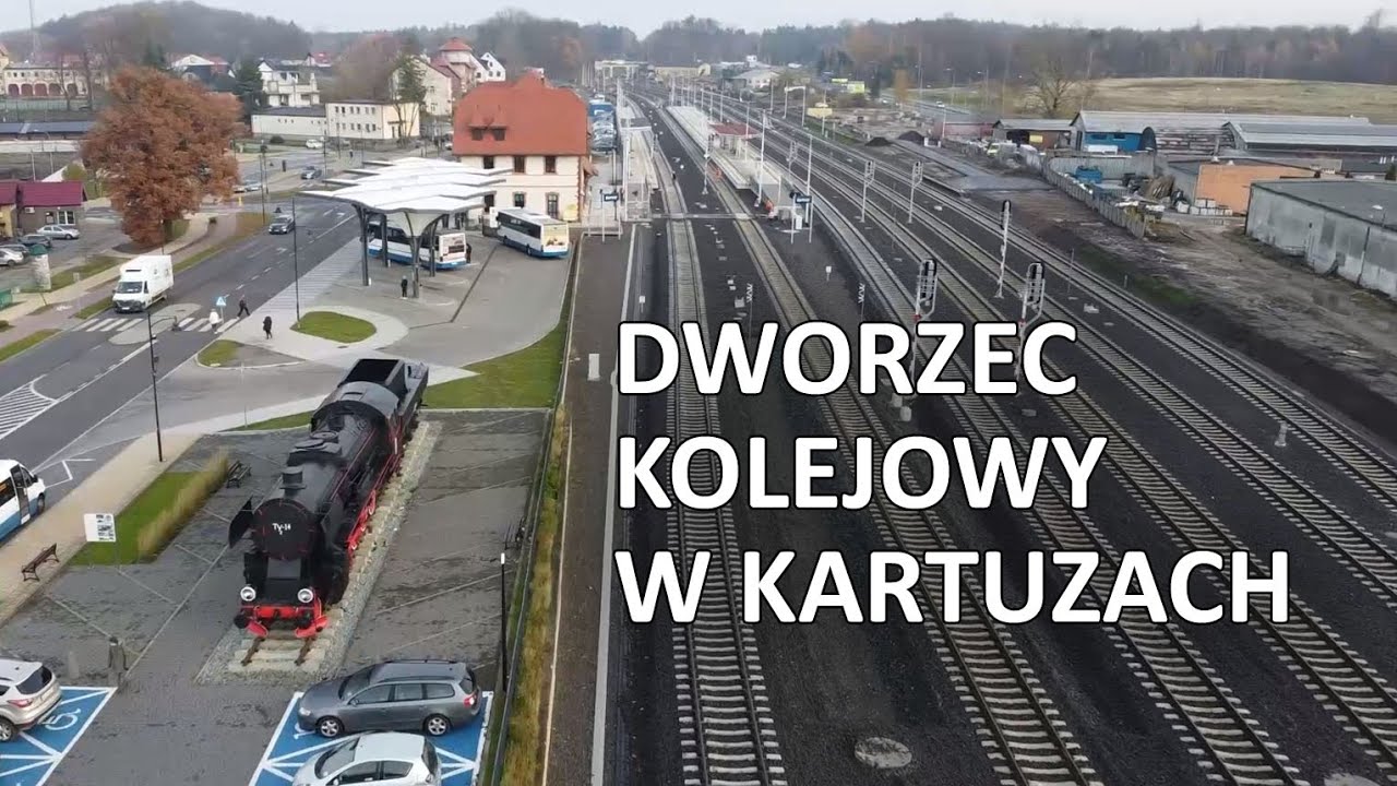 Dworzec kolejowy w Kartuzach - po remoncie