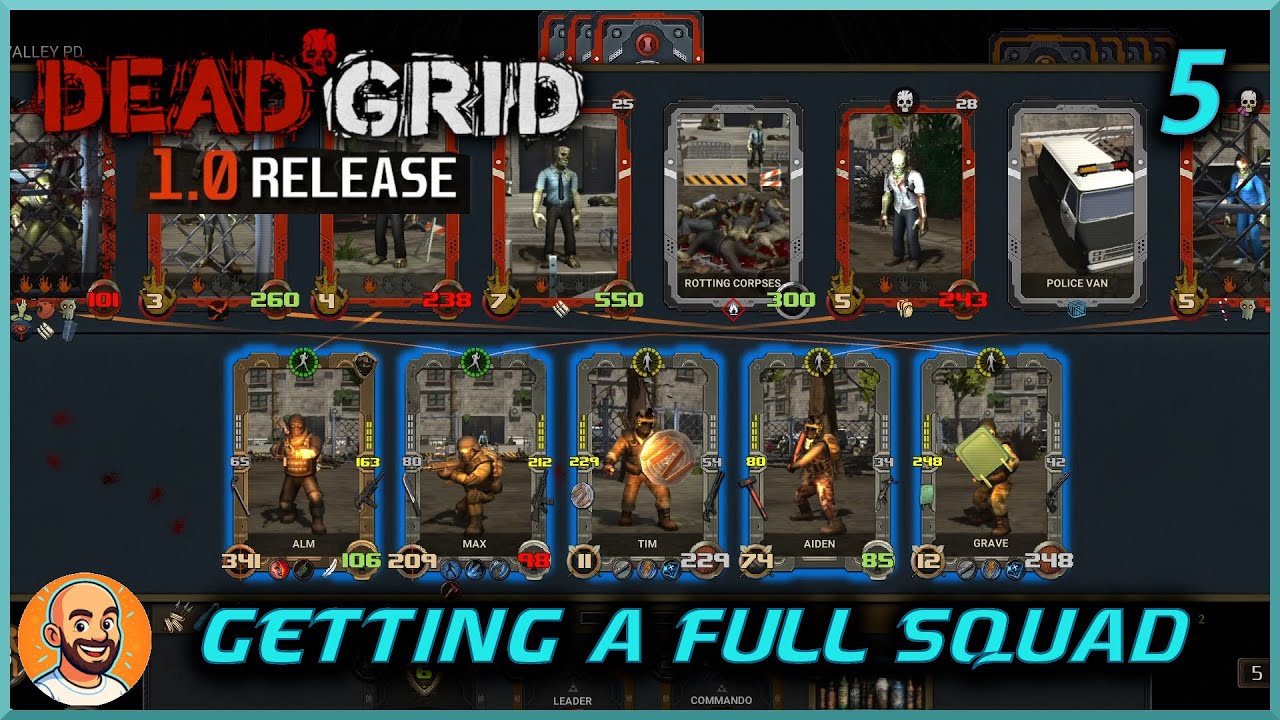 Getting New Squad Member | Squad-Based Tactics | Dead Grid 1.0 [Full Playthrough] Part 5