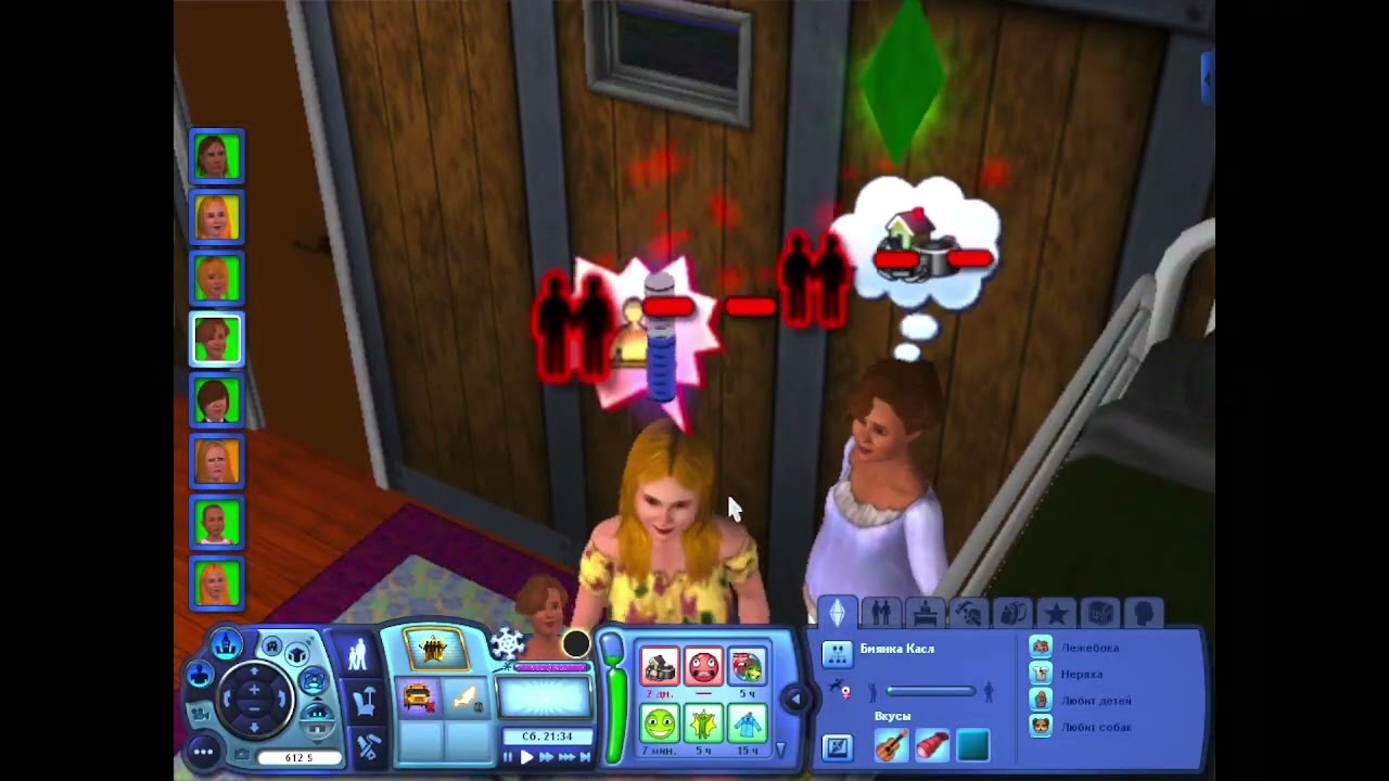 ЧУТЬ НЕ УБИLА  МЕДИ БЬЯНКА БУНТУЕТ  -  мечты сбываются (sims 3)