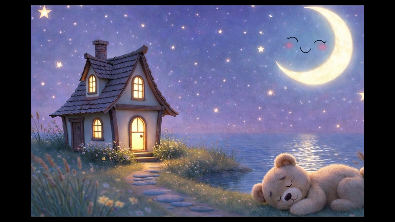 Estrelinha do Céu Azul 🌙✨ Música Para Dormir Bebê | 14 Min Canção de Ninar Suave
