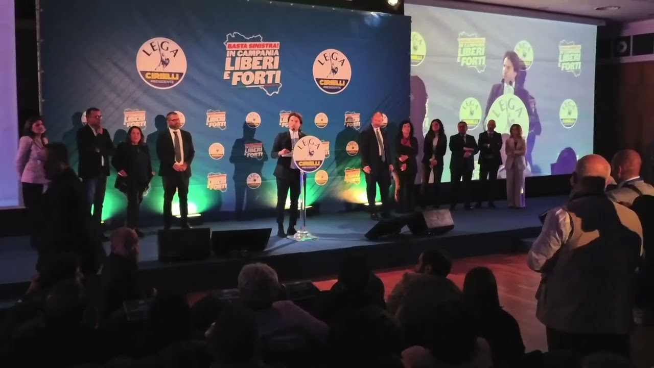 Regionali Campania 2025  incontro al GRAND HOTEL SALERNO 2025 11 13