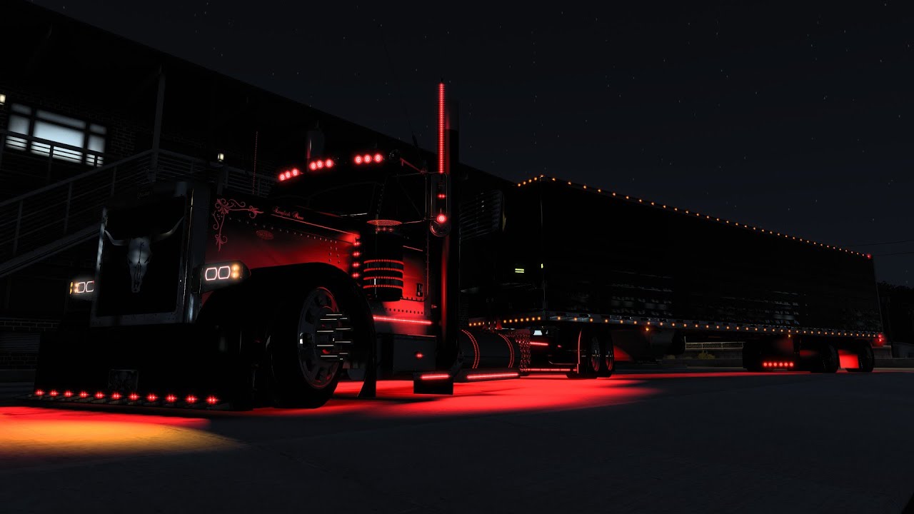 ATS I Pizzster 389,  Heavy Machinery Hauling,  N14 Powered, 13spd,