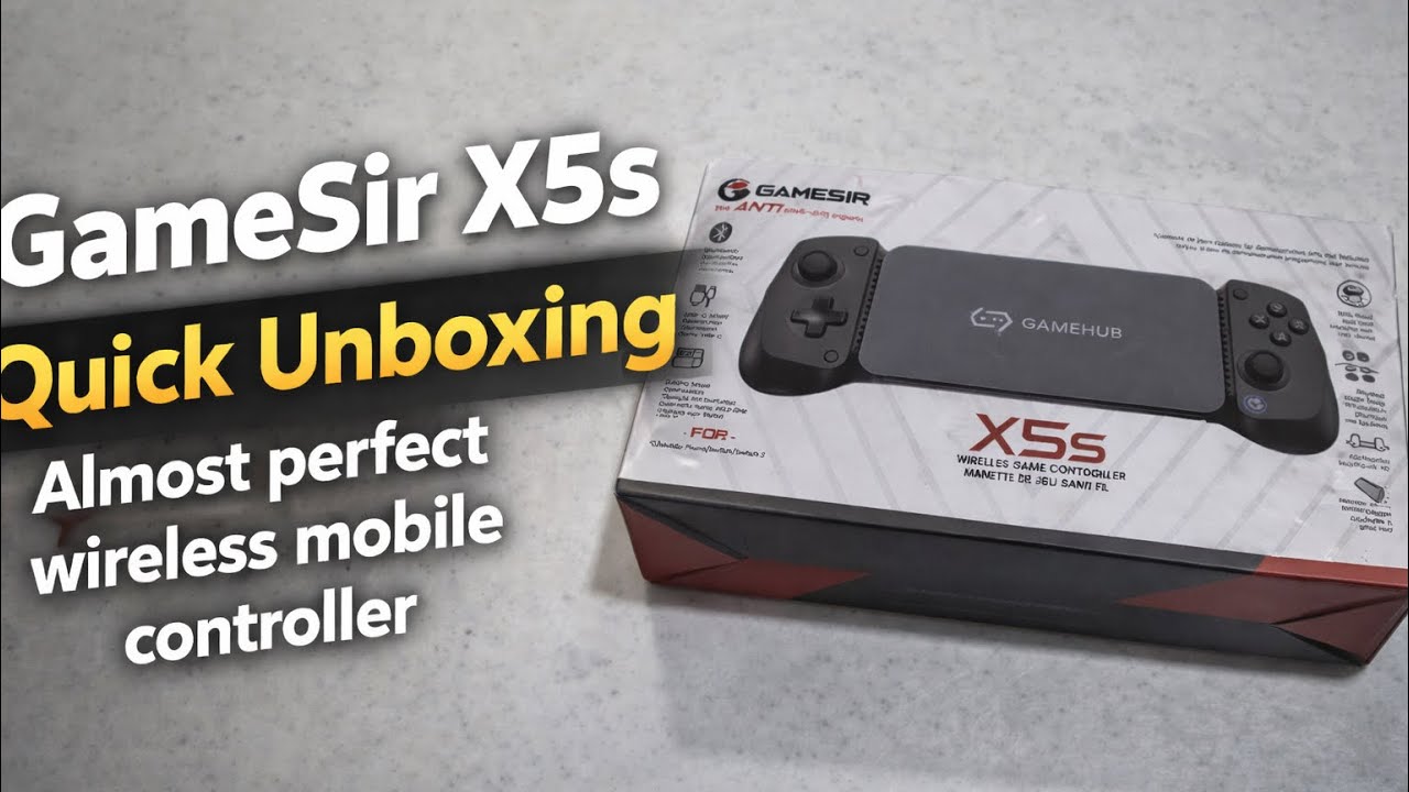 Gamesir X5S - Quick Unboxing
