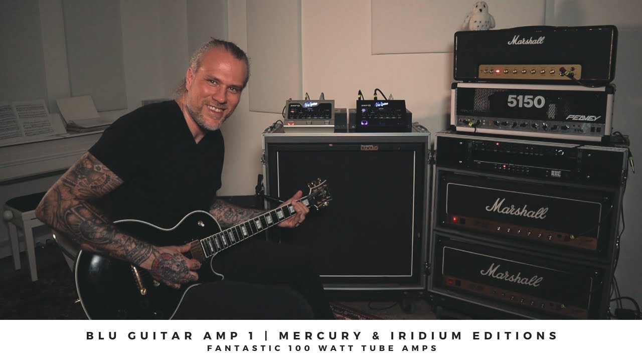 BluGuitar AMP 1 | MERCURY & IRIDIUM editions | Fantastic 100 watt tube amps.