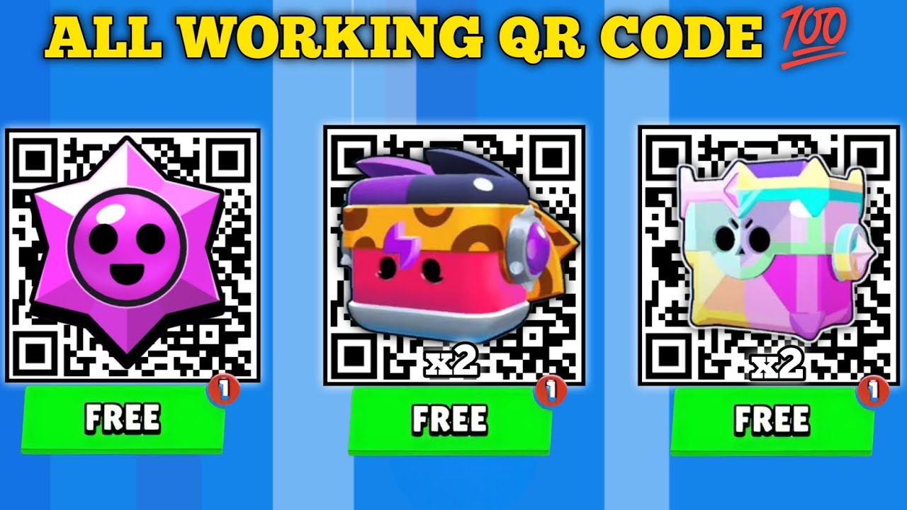 🎁NEW BRAWL STARS QR CODE 2025 | New QR Code Ziggy Box | Brawl Stars QR Code | Brawl Stars QR Code