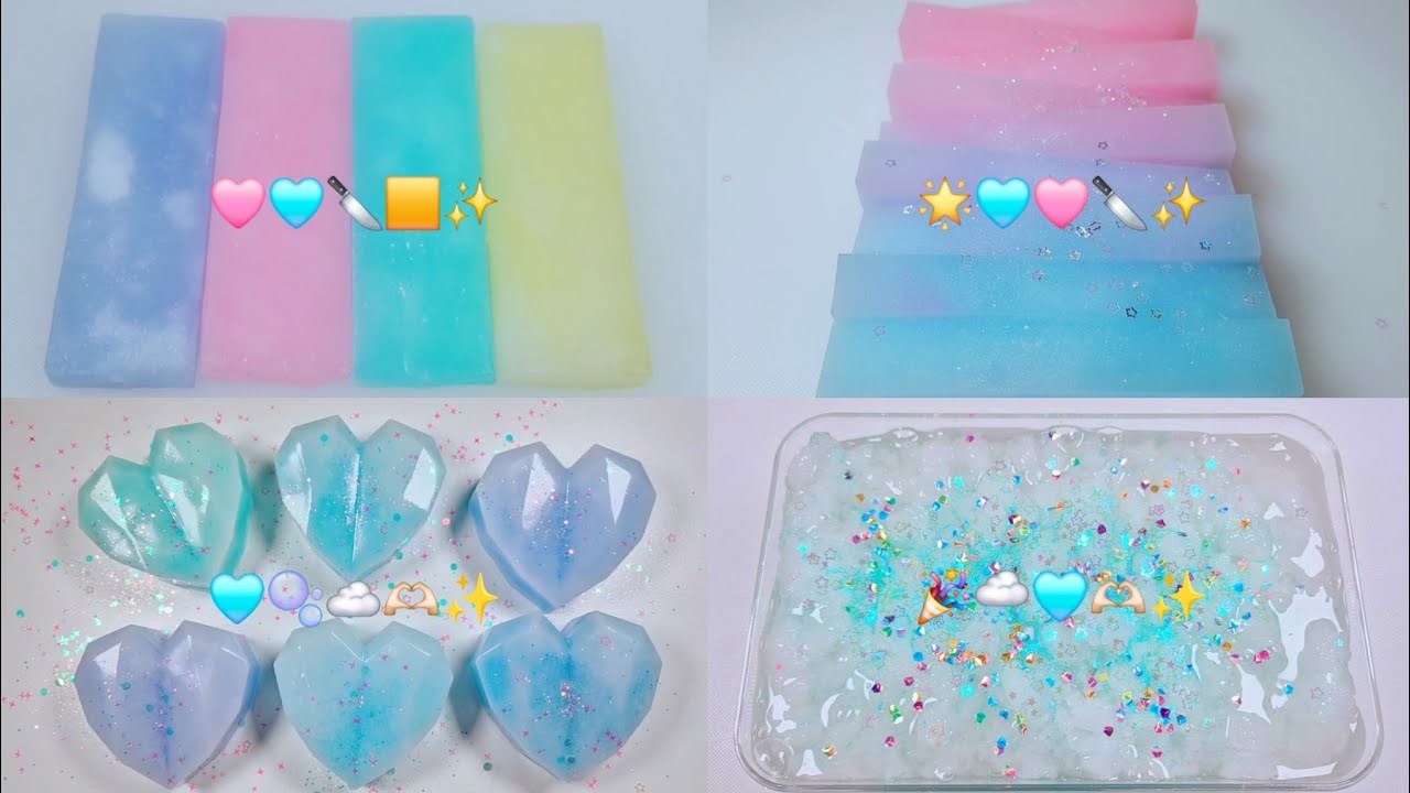 🩵 1 Hour Satisfying Slime Sound Compilation ASMR | 1시간 만족스러운 슬라임 사운드 모음 🩵✨️ #slimeasmr #relaxing 