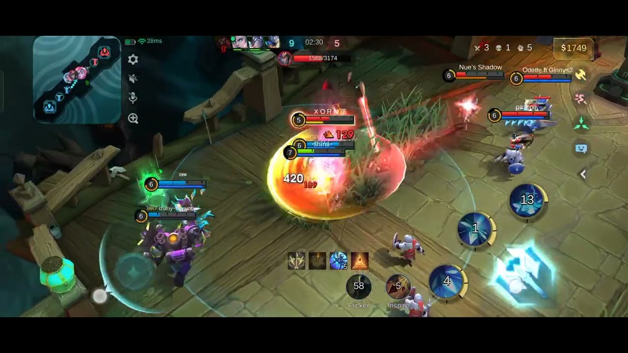 ✓ MIYA MAIN BARBAR | MODE BRAWL | ITEM GANAS