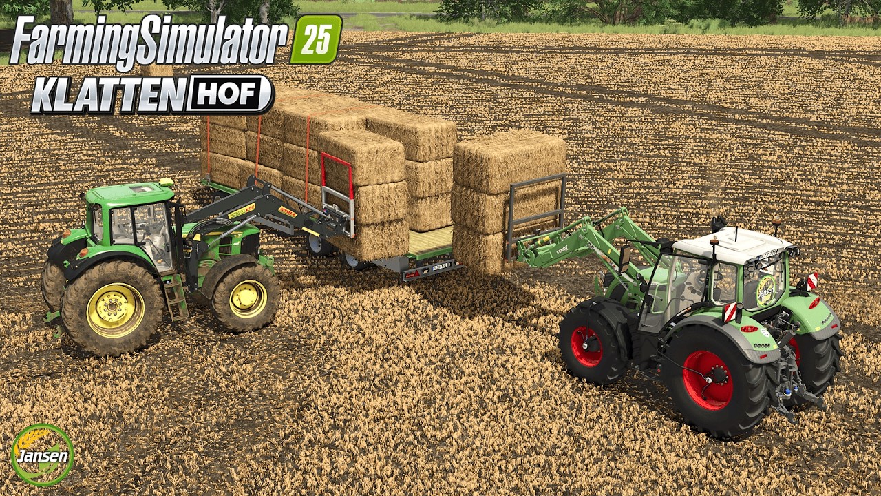 KLATTENHOF I Lohnern bei Hof Schwarting & Strohbergung mit Hof Hansen! I Farming Simulator 25