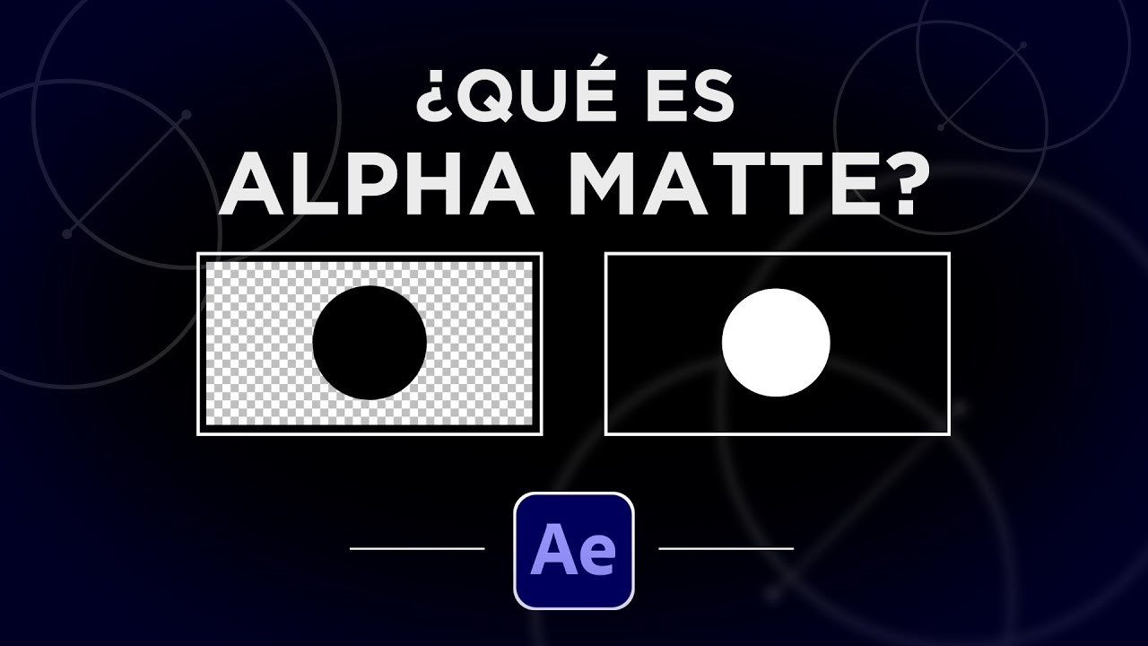 🔥Tutorial ALPHA MATTE | LUMA MATTE en After Effects | TUTORIAL BÁSICO