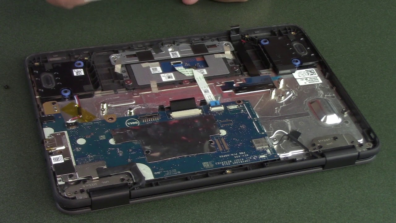 Battery replacement on Dell Chromebook 3100