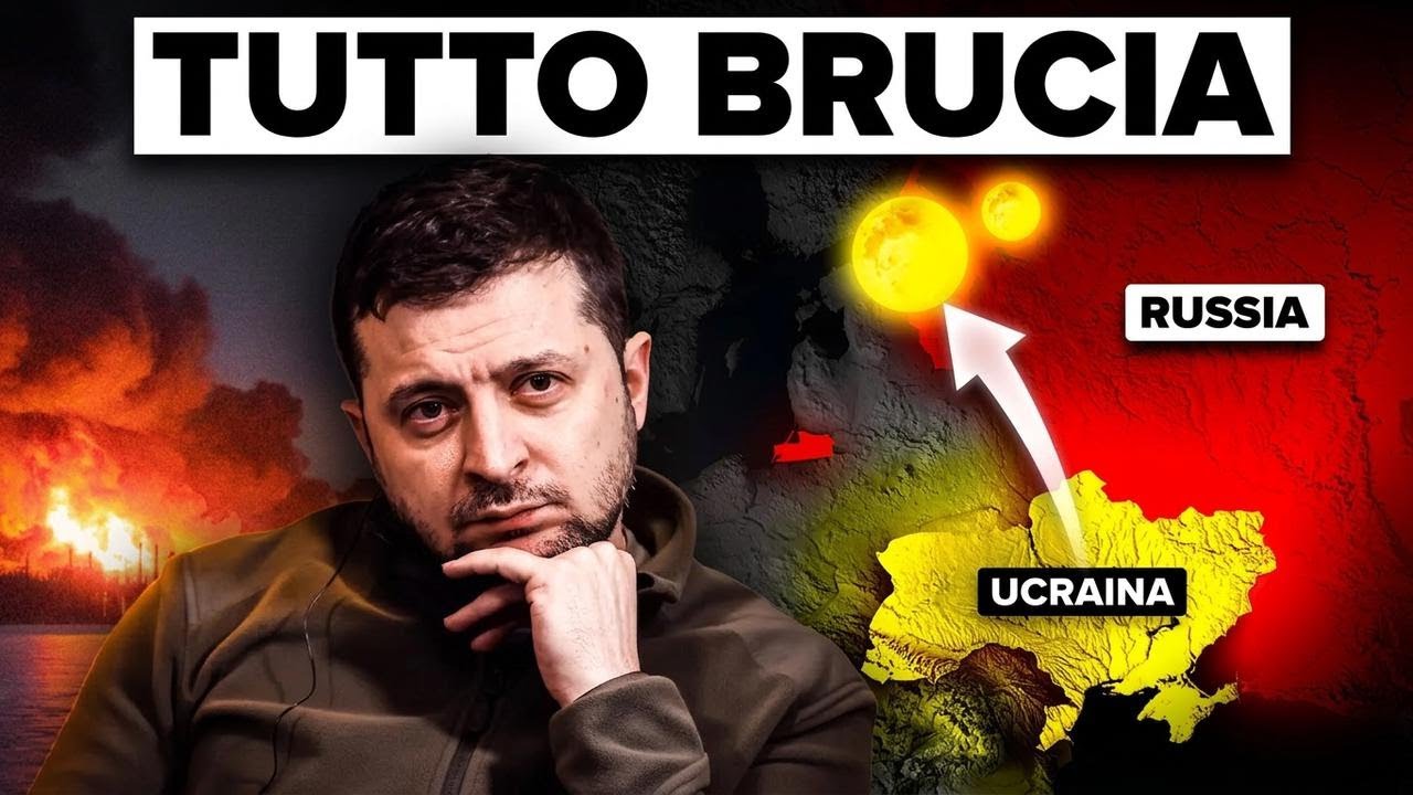 L'Ucraina ha appena distrutto l'intero porto baltico della Russia
