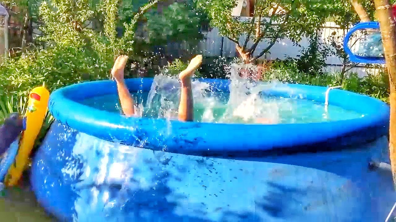 ПРИКОЛЫ В БАССЕЙНЕ