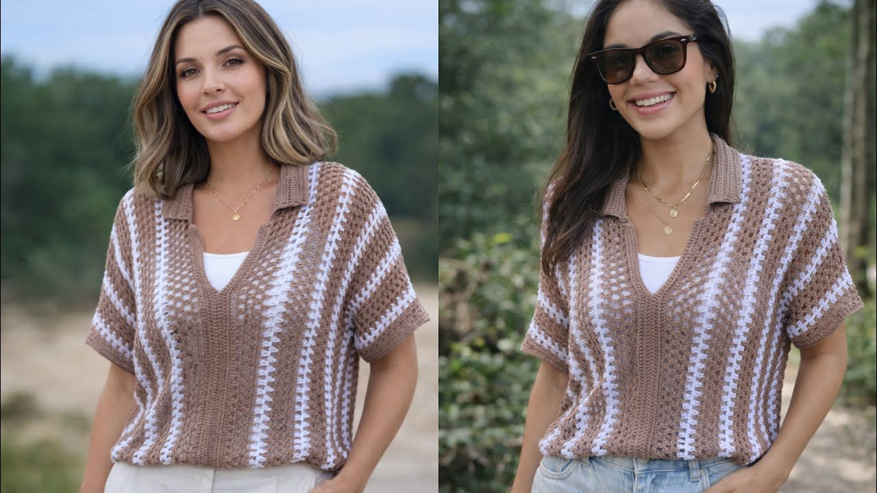 CAMISA DE CROCHE ANA PAULA