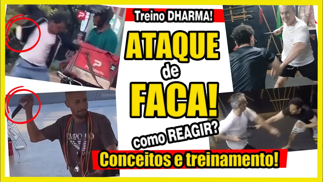 Ataque de faca? DEFENDA-SE! Aula e conceitos!