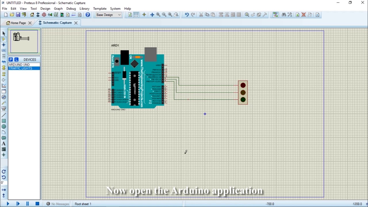 How To Create a Traffic Light With Arduino And Proteus 8 Professionals