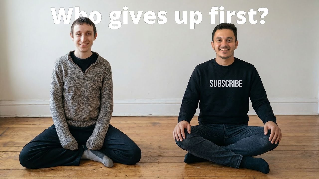 The Most Unsettling Livestream You’ll Ever See | Sitting and smiling